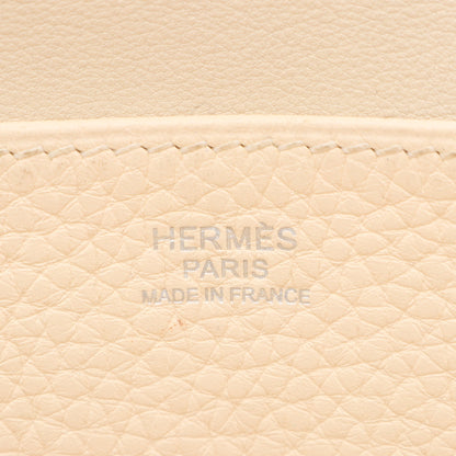 アルザン31 ナタ ハンドバッグ トリヨンクレマンス アイボリー シルバー金具 2WAY Y刻印 エルメス バッグ HERMES
