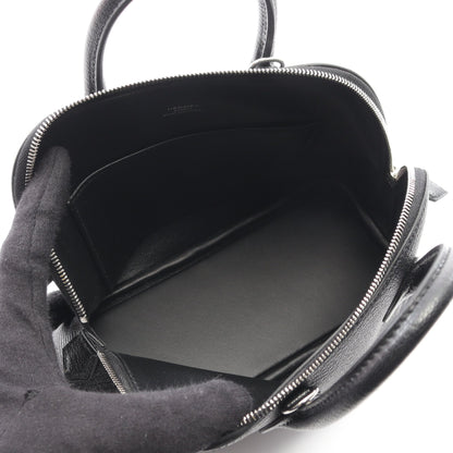 ボリード1923 ミニ ハンドバッグ シェーブル ブラック シルバー金具 2WAY K刻印 エルメス バッグ HERMES