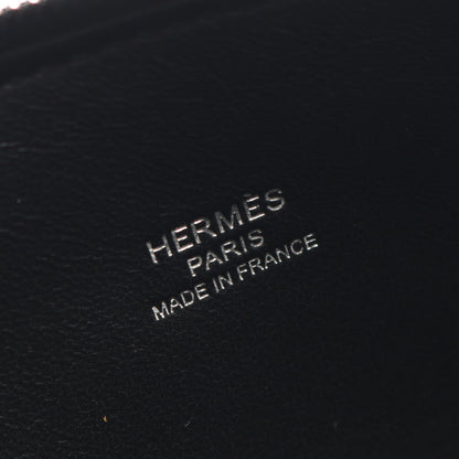 ボリード1923 ミニ ハンドバッグ シェーブル ブラック シルバー金具 2WAY K刻印 エルメス バッグ HERMES