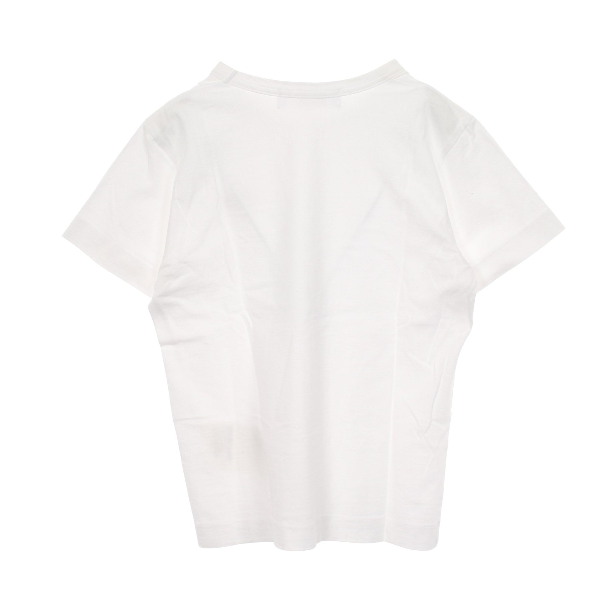ハートロゴ 半袖Tシャツ コットン ホワイト プレイコムデギャルソン トップス PLAY COMME des GARCONS