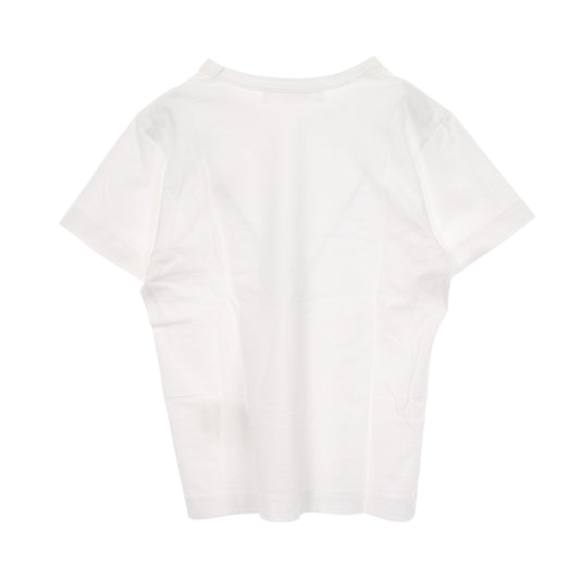 ハートロゴ 半袖Tシャツ コットン ホワイト プレイコムデギャルソン