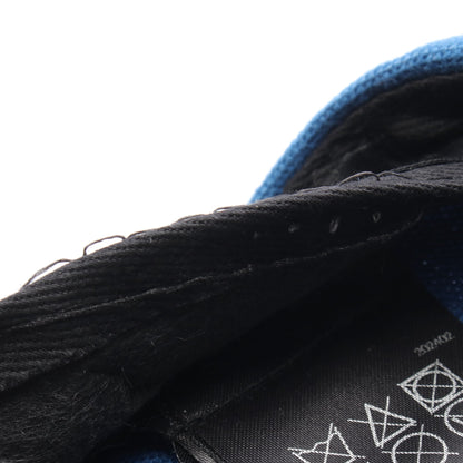 MA キャップ 刺繍 キャンバス ブルー アミリ