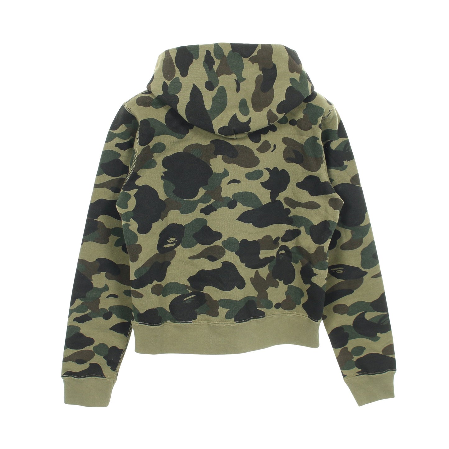 SWEAT HOODIE CAMO BAPE プルオーバーパーカー コットン カーキグリーン マルチカラー アベイシングエイプベイプ トップス A BATHING APE(BAPE)