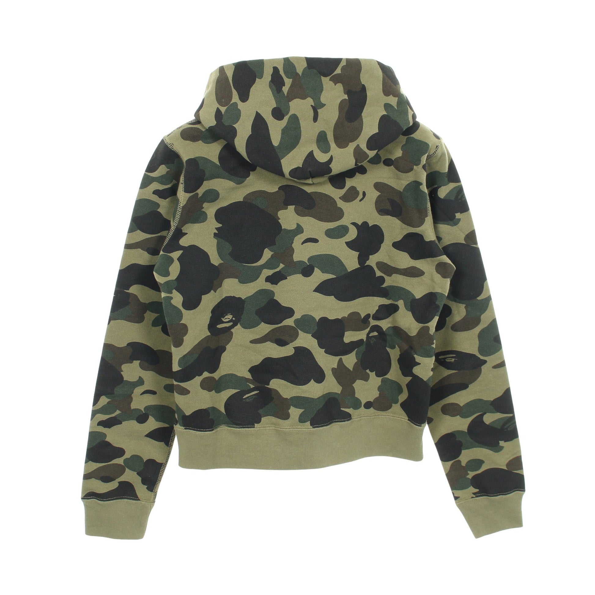 SWEAT HOODIE CAMO BAPE プルオーバーパーカー コットン カーキグリーン マルチカラー アベイシングエイプベイプ トップス A BATHING APE(BAPE)