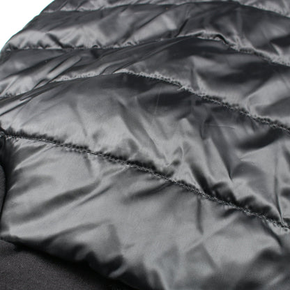 The Cube NOVEGI リバーシブル ファー切替 ロング ダウンベスト ナイロン ブラック フード付き マックスマーラ アウター Max Mara