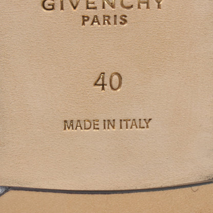 レザーラベル ローファー レザー ブラック ジバンシィ シューズ GIVENCHY