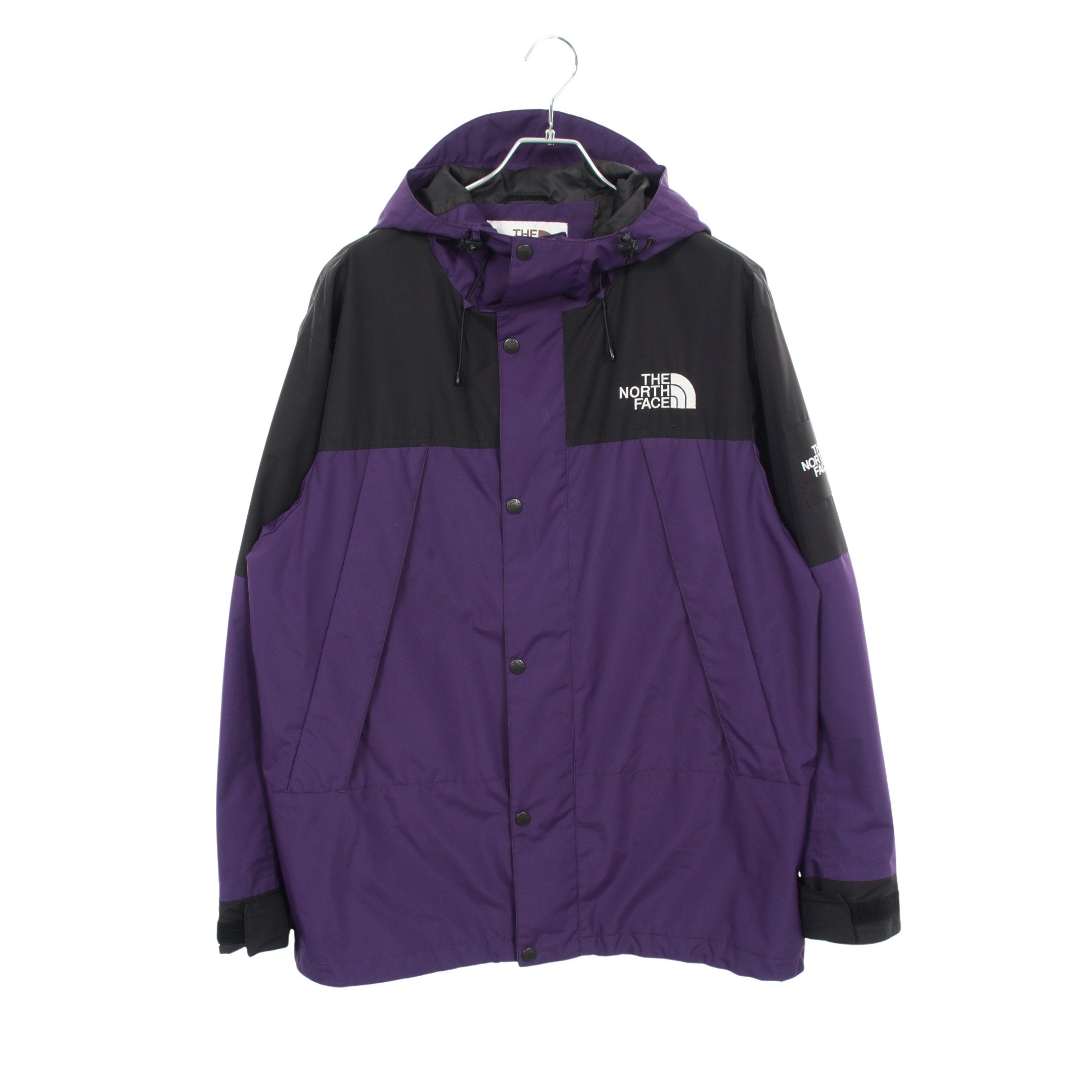 新品 ノースフェイス ホワイトレーベル 中綿ジャケット　パープル　Mサイズ NEO VAIDEN JACKET マウンテンパーカー パープル ブラック フード付き