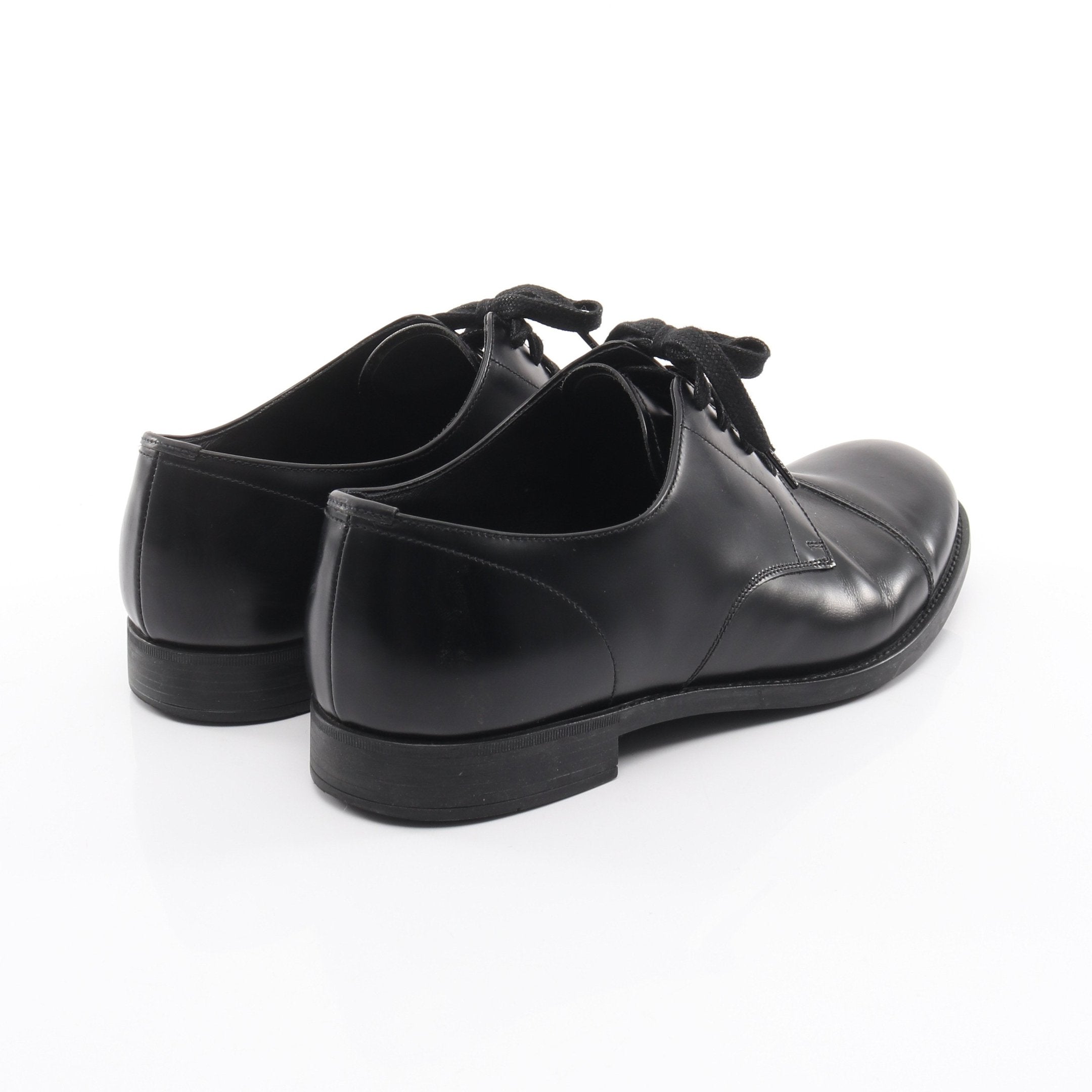 pradaドレスシューズ レザー ブラック PRADA(プラダ) ⁄ ドレスシューズ 