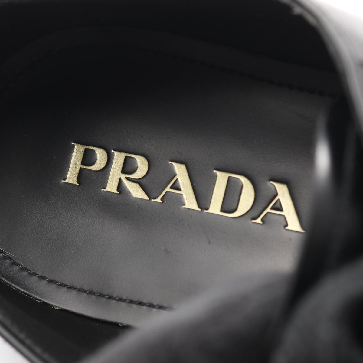 ドレスシューズ レザー ブラック プラダ シューズ PRADA