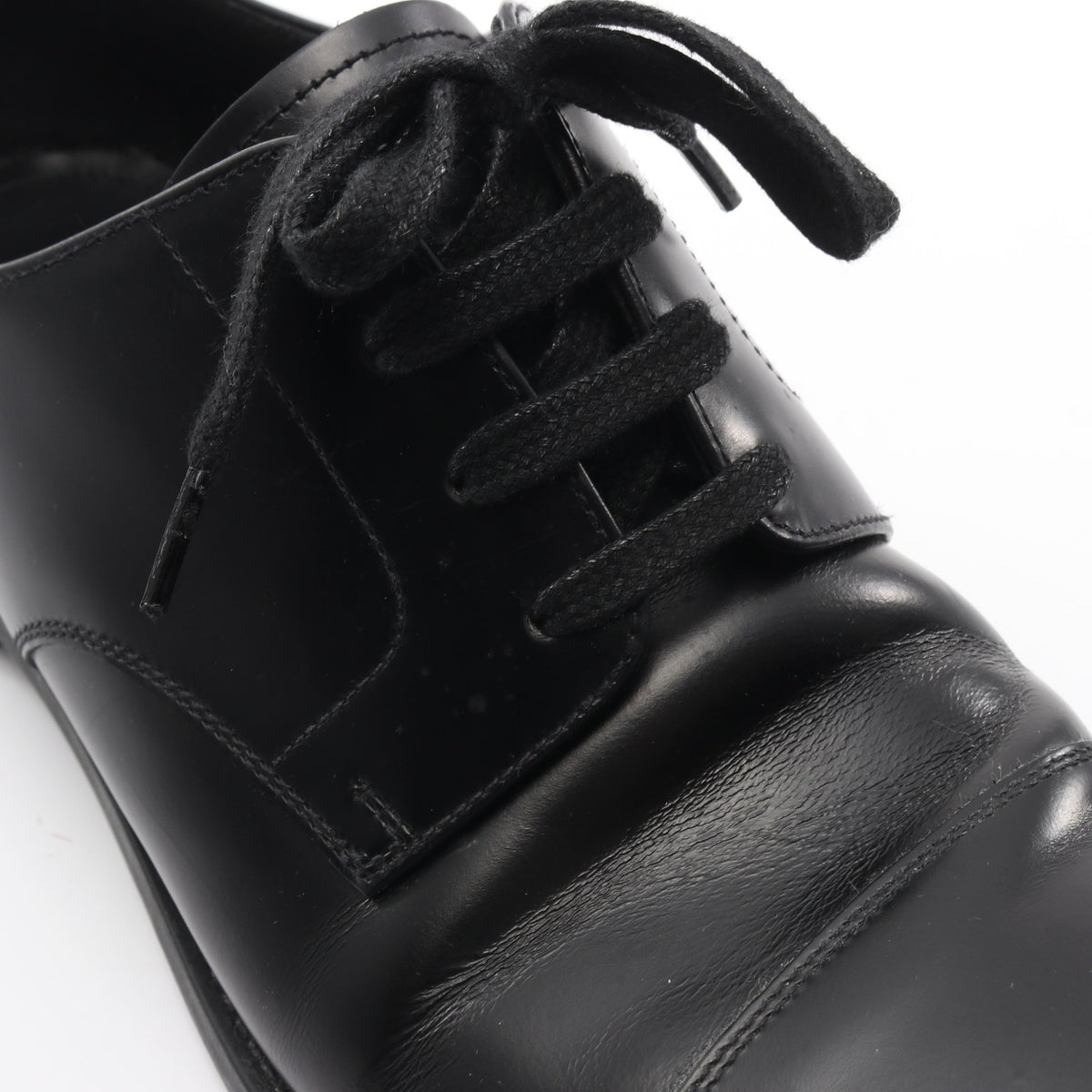 ドレスシューズ レザー ブラック プラダ シューズ PRADA
