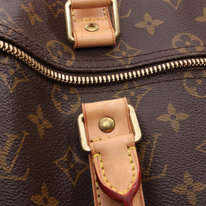 キーポル45 モノグラム ボストンバッグ PVC レザー ブラウン ルイヴィトン バッグ LOUIS VUITTON
