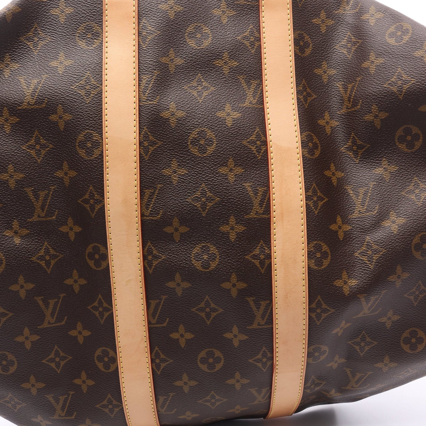 キーポル45 モノグラム ボストンバッグ PVC レザー ブラウン ルイヴィトン バッグ LOUIS VUITTON
