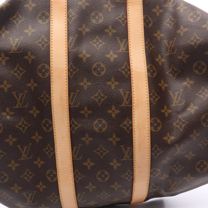キーポル45 モノグラム ボストンバッグ PVC レザー ブラウン ルイヴィトン バッグ LOUIS VUITTON