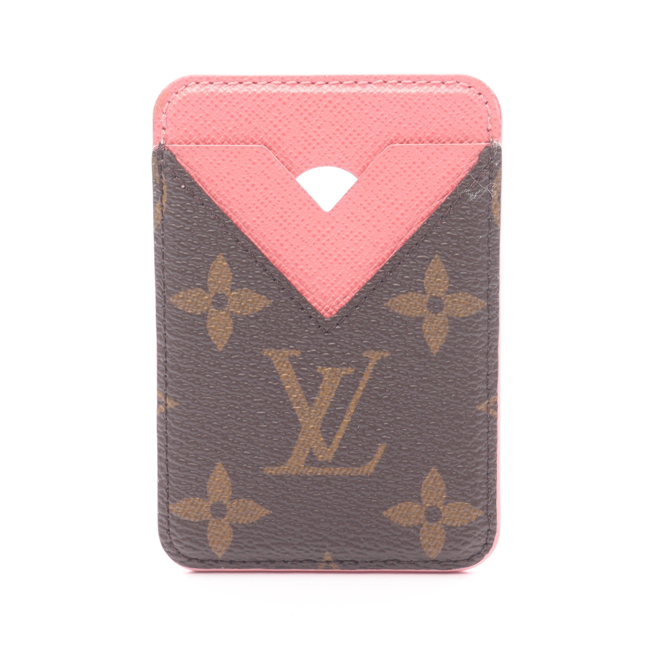 ポルトカルト マグネット モノグラムマカサー カードケース PVC