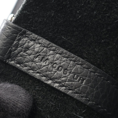 ピコタンロックMM ハンドバッグ トリヨンクレマンス ブラック シルバー金具 Z刻印 エルメス バッグ HERMES