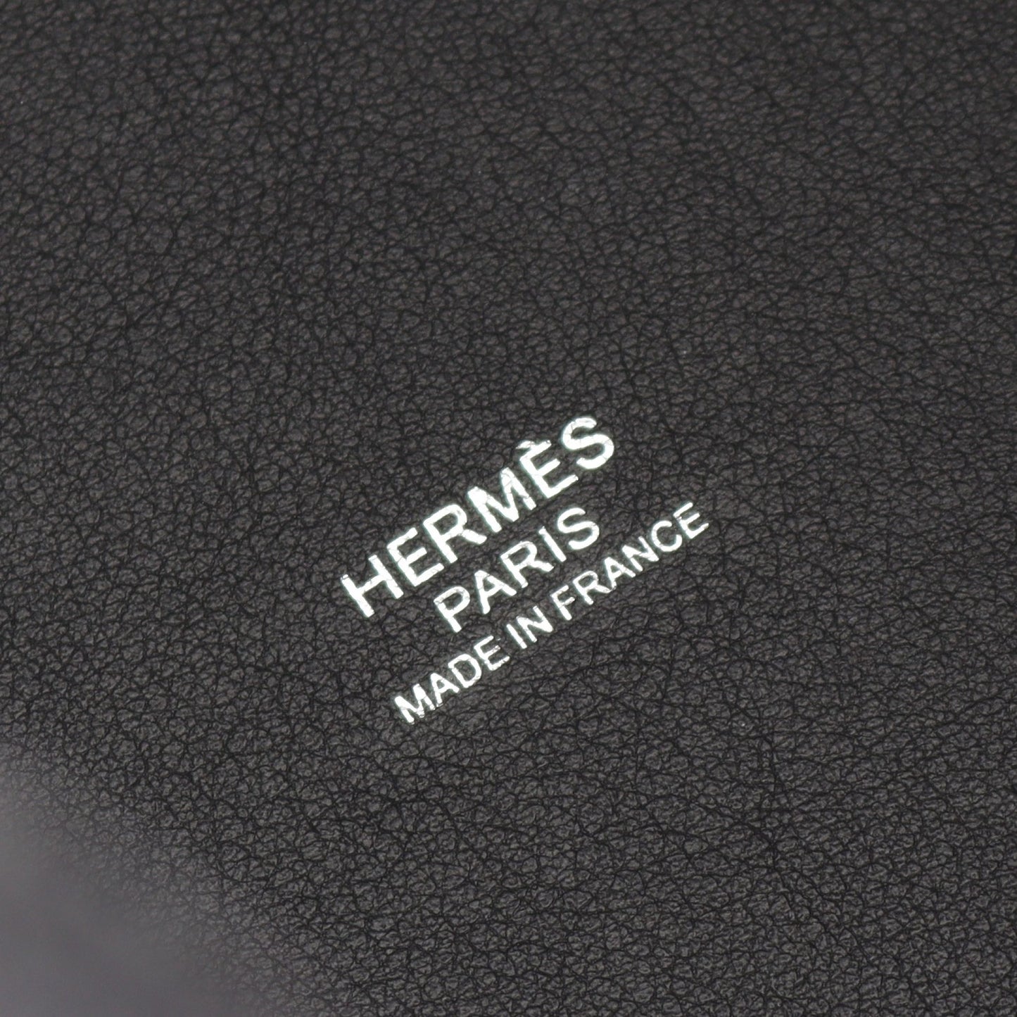 ピコタンロックPM ハンドバッグ フェルト ヴォースイフト ダークグレー ブラック シルバー金具 Z刻印 エルメス バッグ HERMES