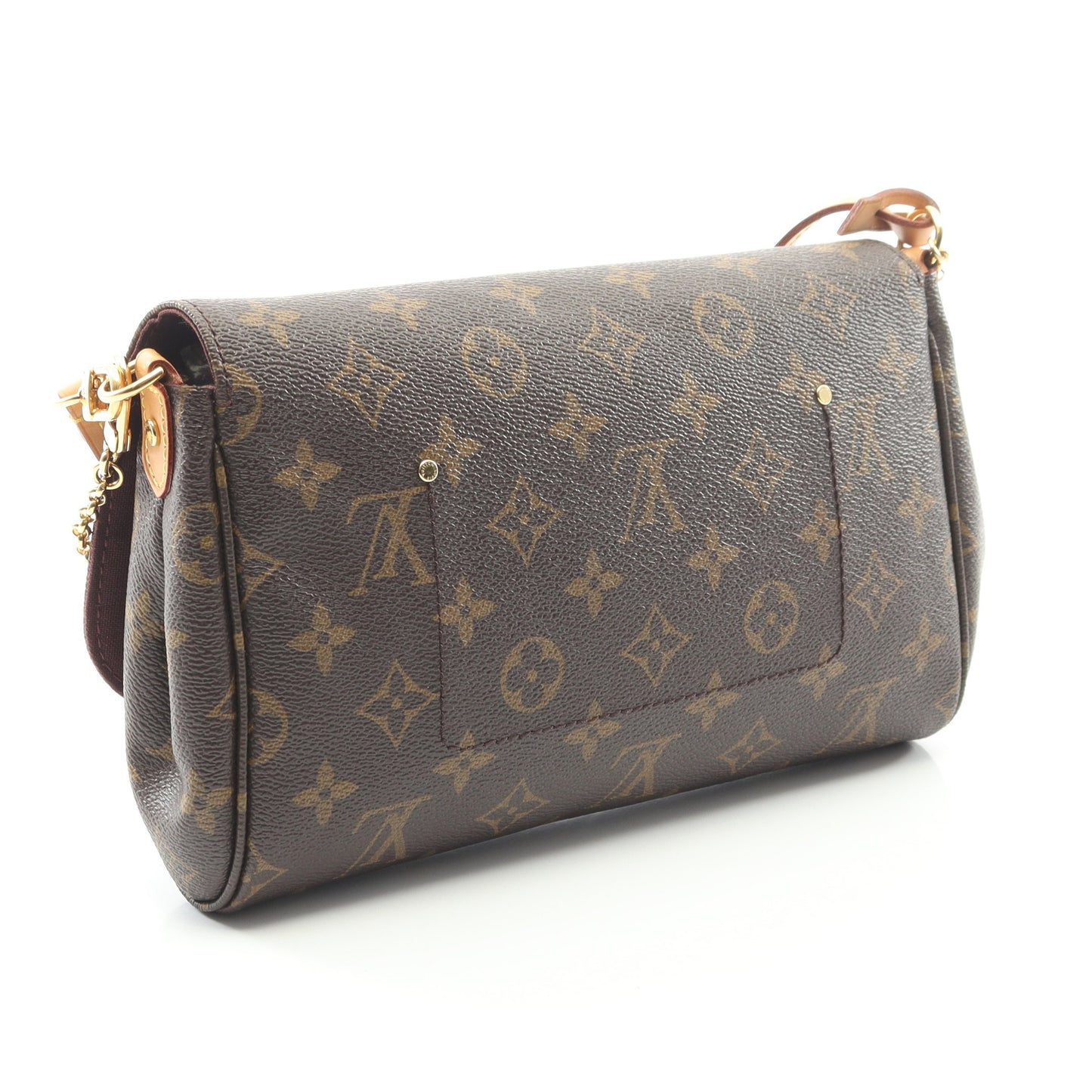 フェイボリットMM モノグラム チェーンハンドバッグ PVC レザー ブラウン 2WAY ルイヴィトン バッグ LOUIS VUITTON