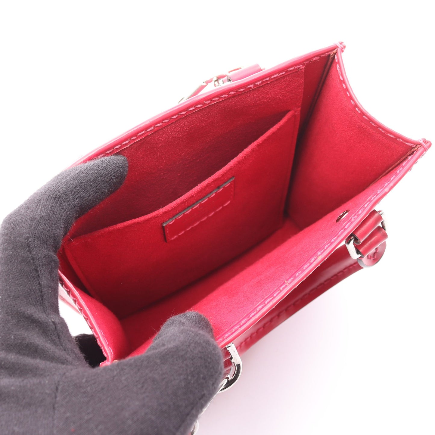 プティット サックプラ エピ ローズポンディシェリ ハンドバッグ レザー ピンクパープル 2WAY ルイヴィトン バッグ LOUIS VUITTON