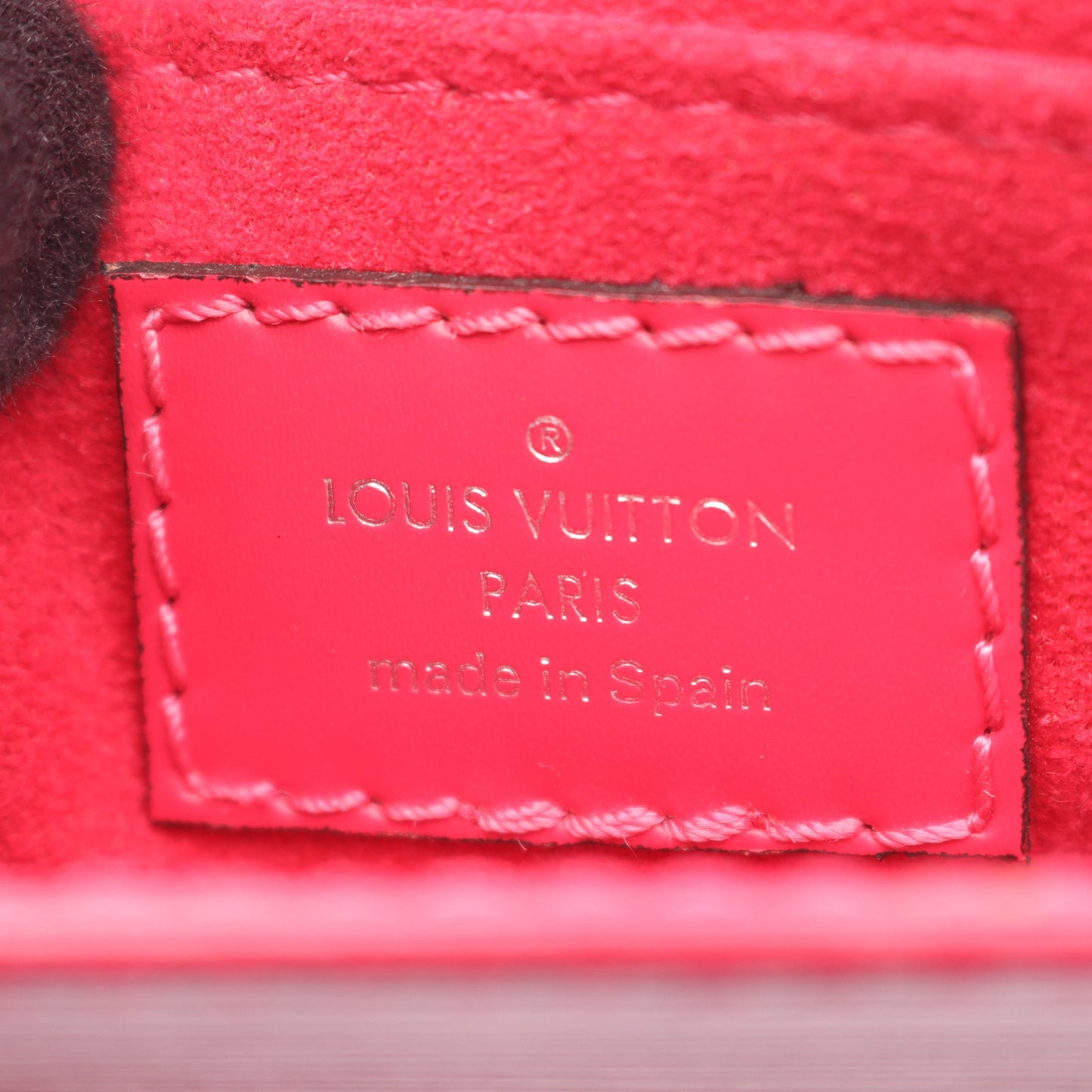プティット サックプラ エピ ローズポンディシェリ ハンドバッグ レザー ピンクパープル 2WAY ルイヴィトン バッグ LOUIS VUITTON
