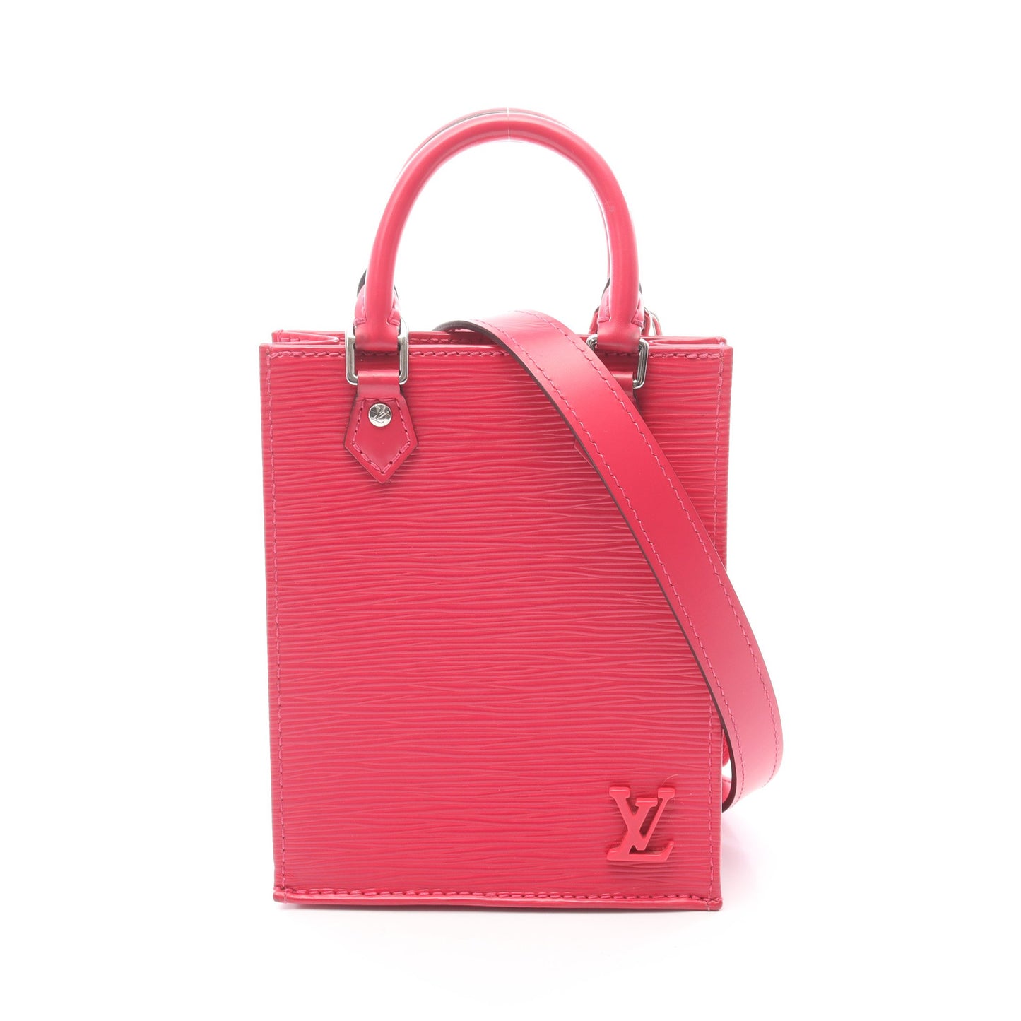 プティット サックプラ エピ ローズポンディシェリ ハンドバッグ レザー ピンクパープル 2WAY ルイヴィトン バッグ LOUIS VUITTON