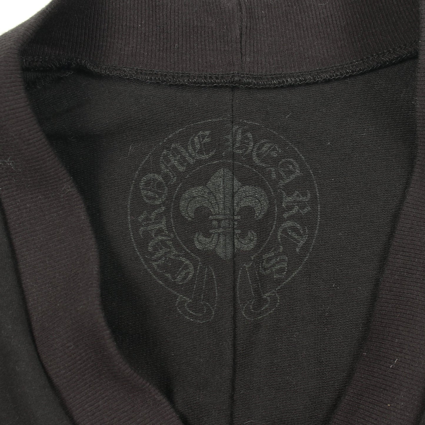 クロスボールボタン カーディガン Vネック コットン ブラック クロムハーツ トップス Chrome Hearts