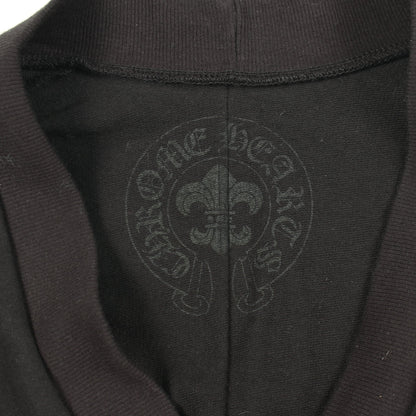 クロスボールボタン カーディガン Vネック コットン ブラック クロムハーツ トップス Chrome Hearts
