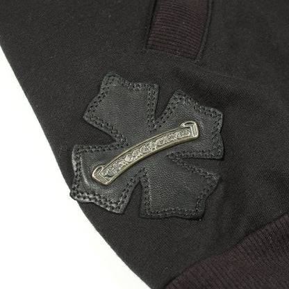 クロスボールボタン カーディガン Vネック コットン ブラック クロムハーツ トップス Chrome Hearts
