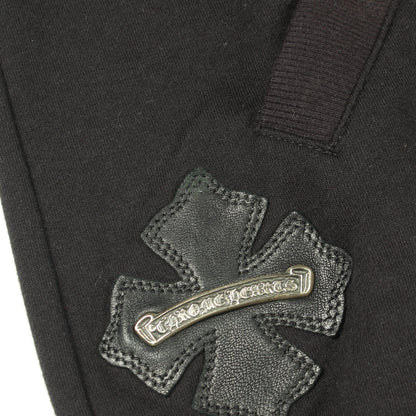 クロスボールボタン カーディガン Vネック コットン ブラック クロムハーツ トップス Chrome Hearts
