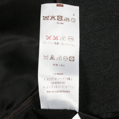 チェスターコート ウール グレー ダブルブレスト ルイヴィトン アウター LOUIS VUITTON