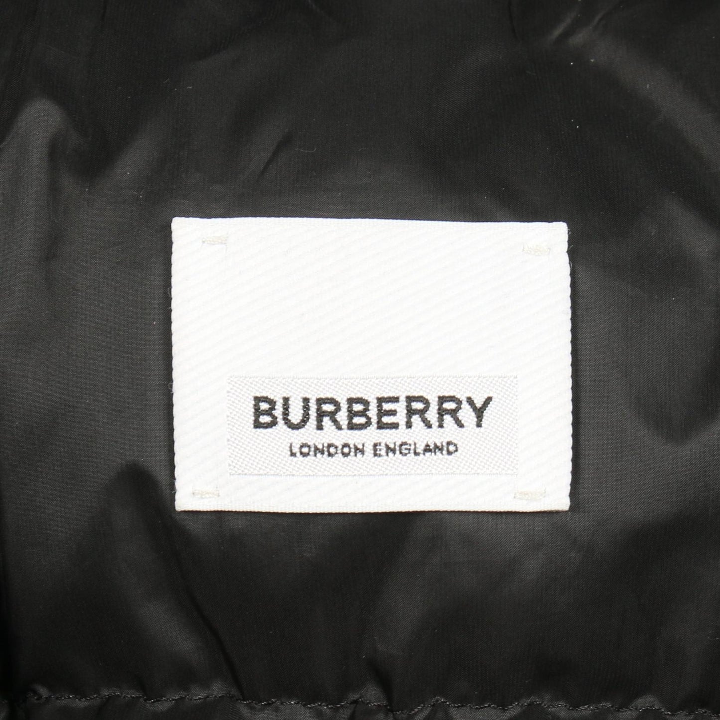 ダウンコート ロゴ スター ブラック キッズ バーバリー アウター BURBERRY