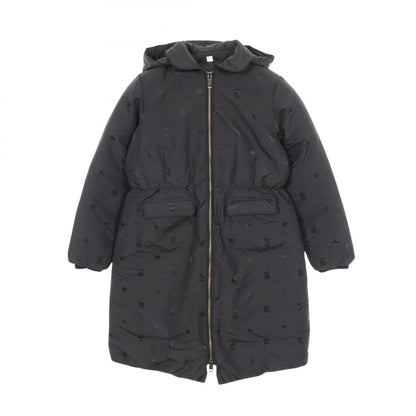 ダウンコート ロゴ スター ブラック キッズ バーバリー アウター BURBERRY