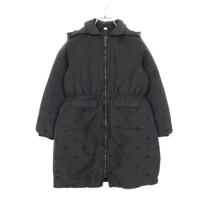 TBロゴ キッズ ダウンコート スター ナイロン ブラック バーバリー アウター BURBERRY