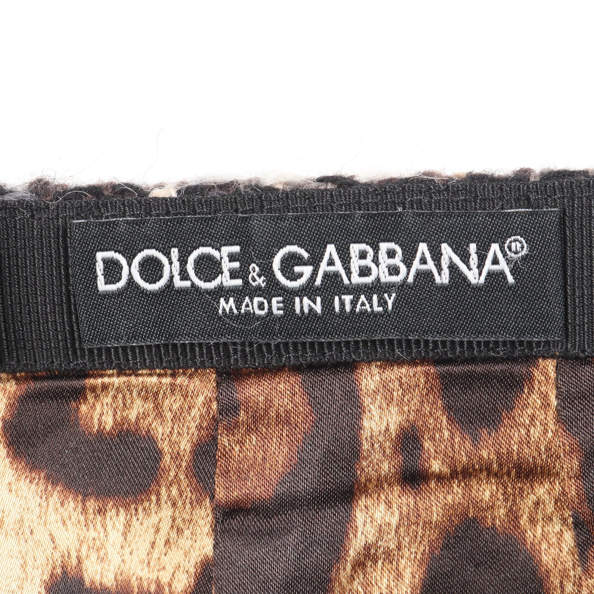 ツイード スカート ウール グレー マルチカラー ドルチェアンドガッバーナ ボトムス DOLCE&GABBANA