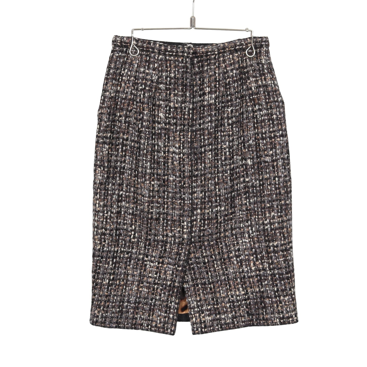 ツイード スカート ウール グレー マルチカラー ドルチェアンドガッバーナ ボトムス DOLCE&GABBANA