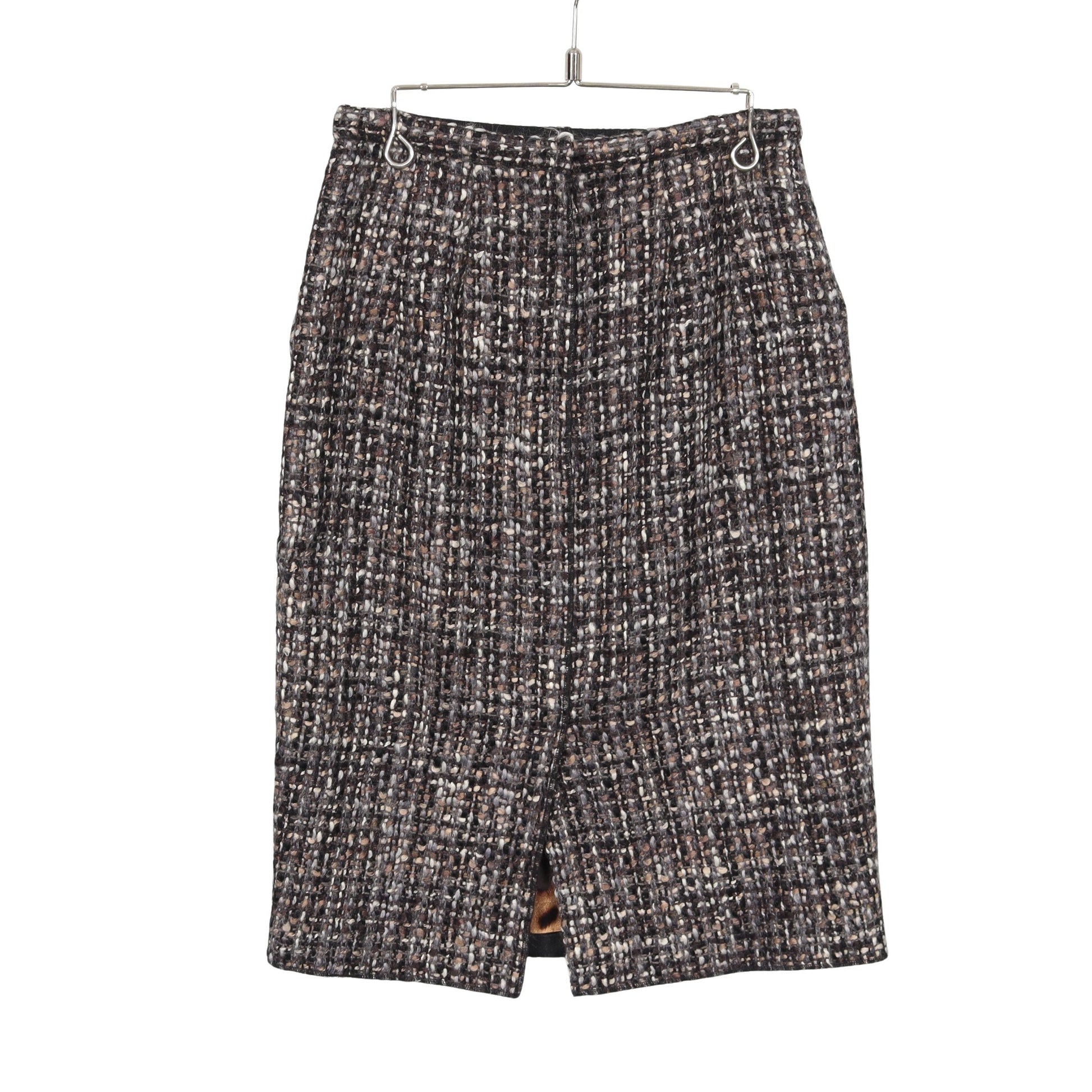 ツイード スカート ウール グレー マルチカラー ドルチェアンドガッバーナ ボトムス DOLCE&GABBANA