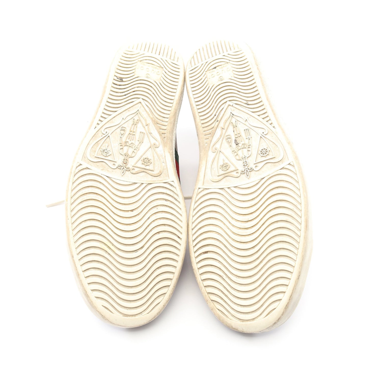 GUCCI × ドラえもん GGスプリーム ローカットスニーカー PVC レザー ベージュ マルチカラー グッチ シューズ GUCCI
