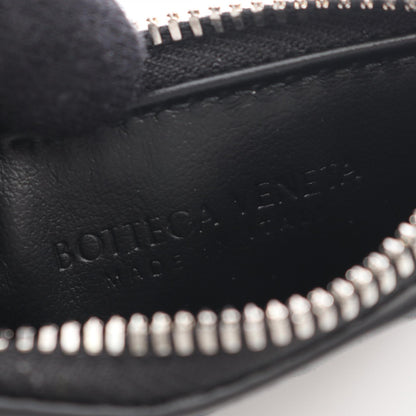 イントレチャート フラグメントケース コインケース レザー ブラック ボッテガヴェネタ 財布・小物 BOTTEGA VENETA