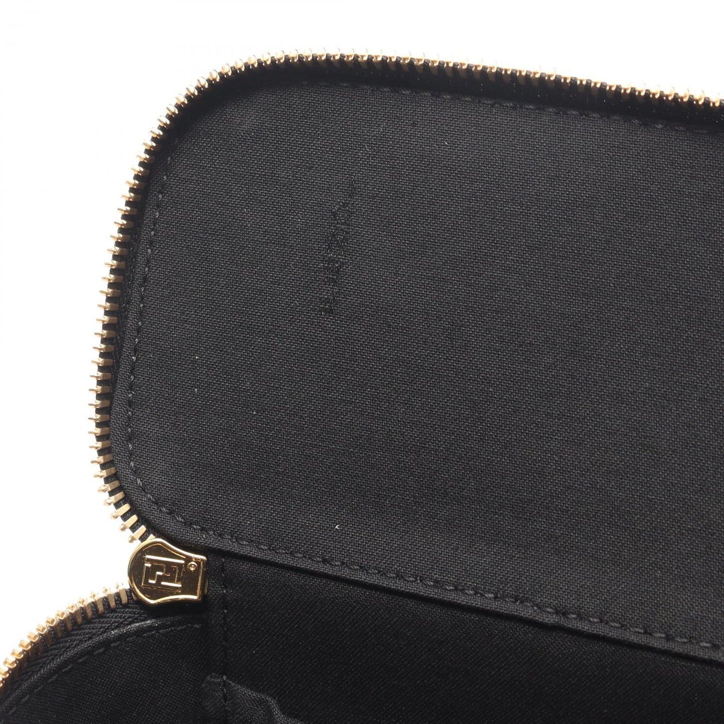 FFモチーフ ハンドバッグ レザー ブラック フェンディ バッグ FENDI
