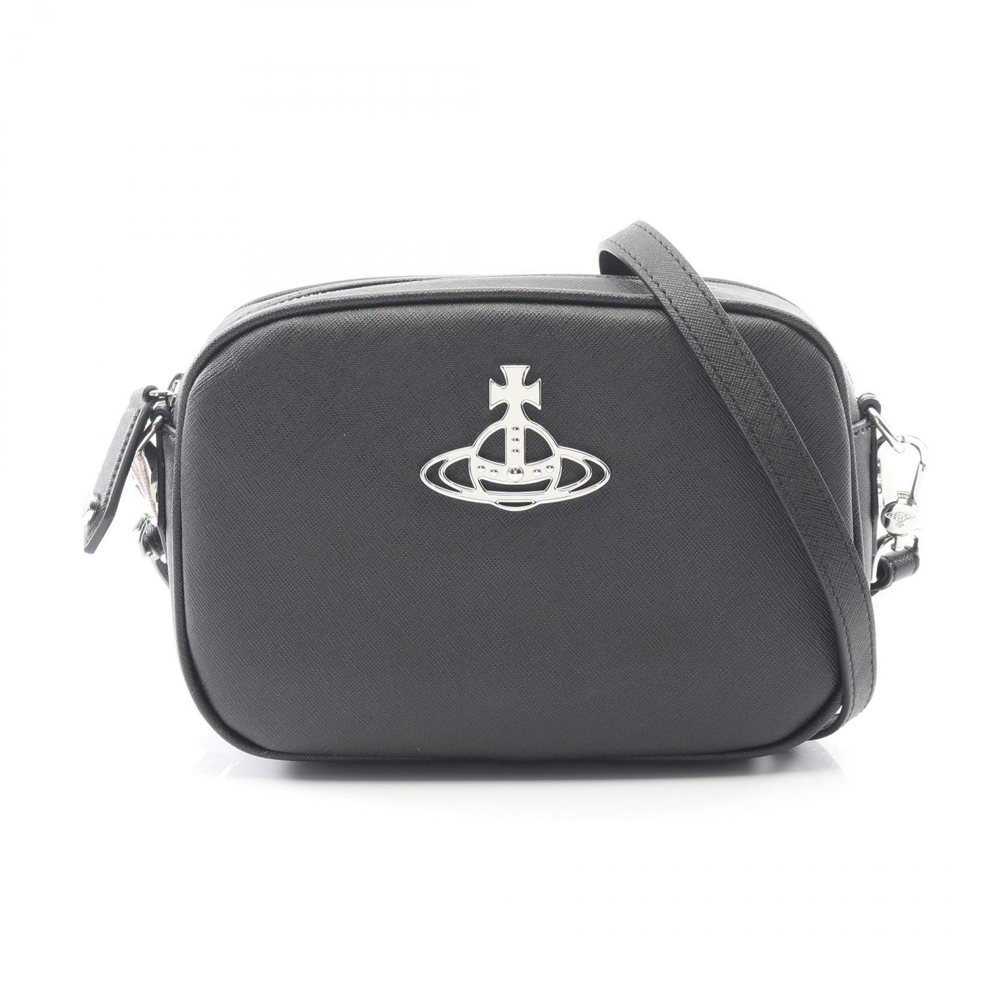 ANNA CAMERA BAG ショルダーバッグ その他 フェイクレザー ブラック ヴィヴィアンウエストウッド バッグ Vivienne Westwood