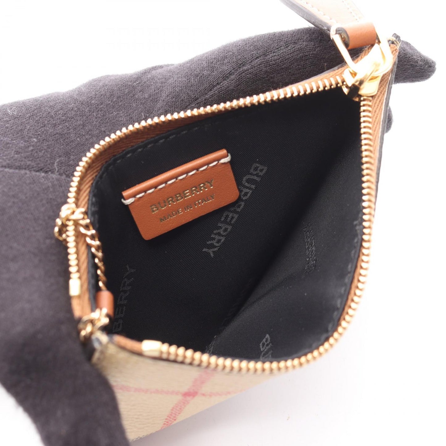 ヴィンテージチェック コインケース レザー PVC ベージュ マルチカラー バーバリー 財布・小物 BURBERRY