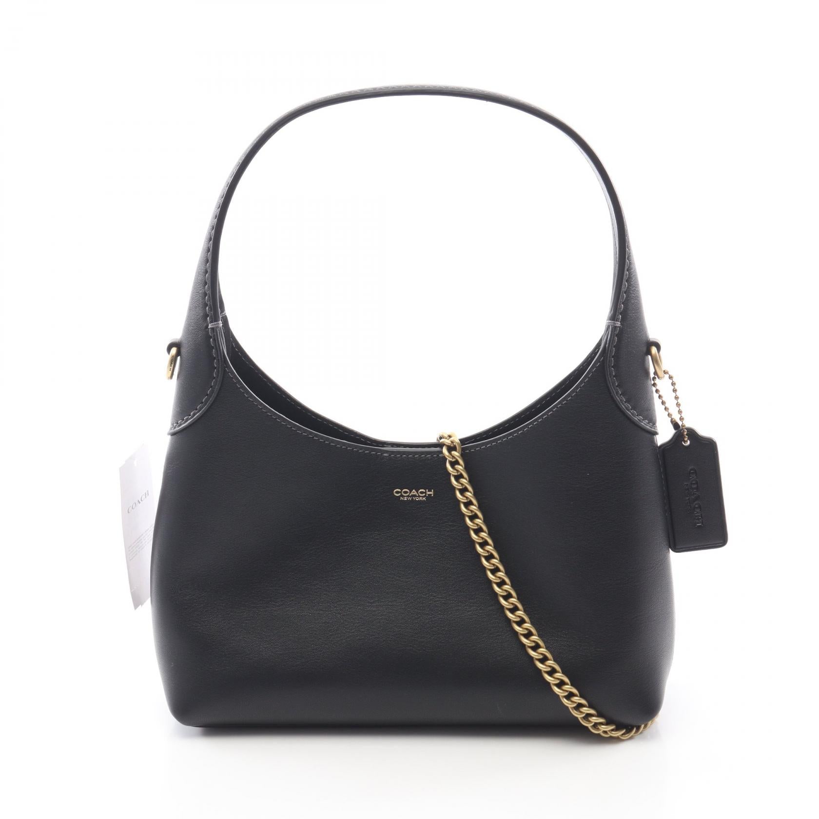 BROOKLYN 23 ブルックリン ハンドバッグ レザー ブラック コーチ バッグ COACH