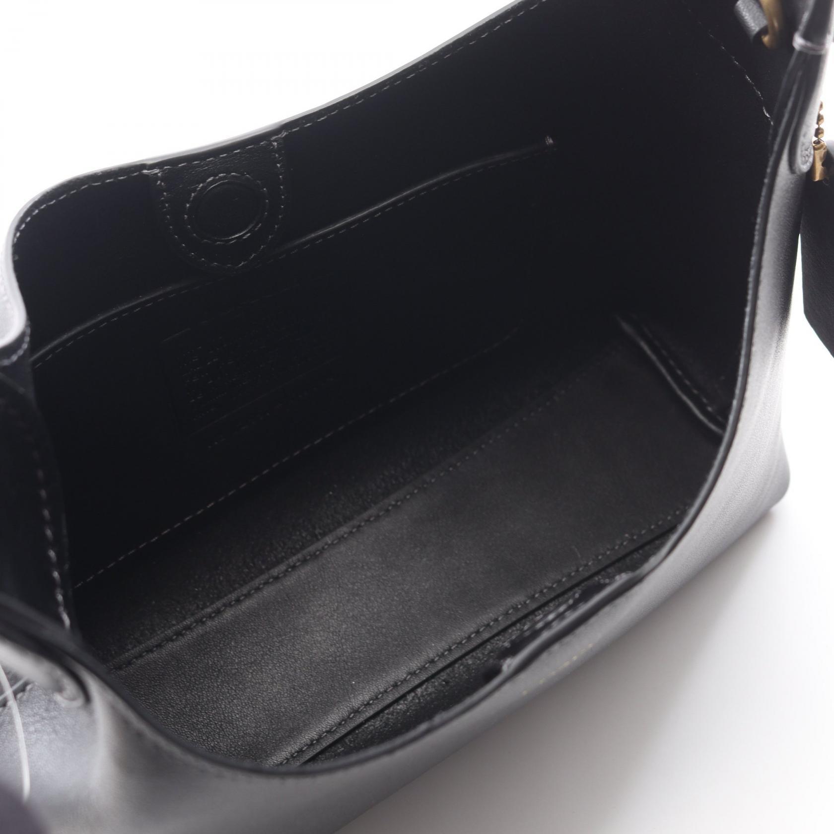 BROOKLYN 23 ブルックリン ハンドバッグ レザー ブラック コーチ バッグ COACH
