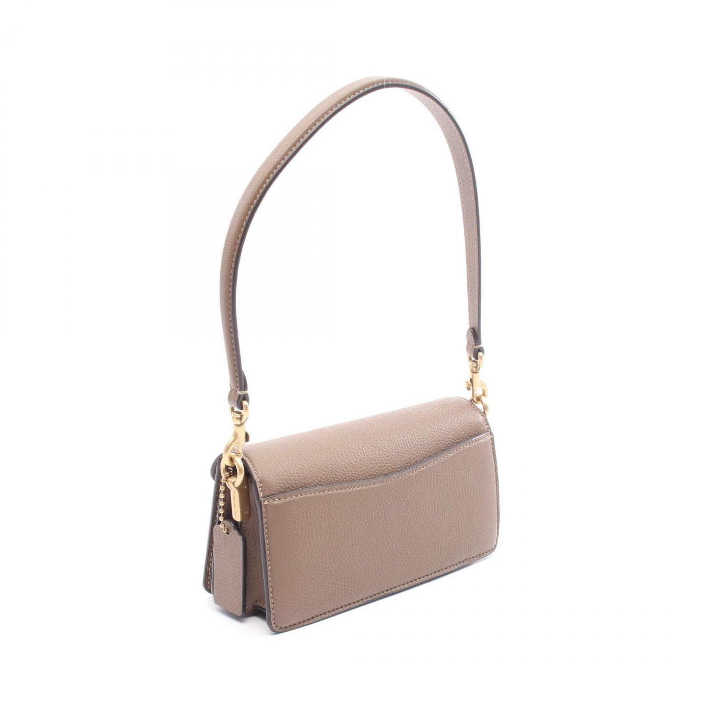 タビー20 ショルダーバッグ レザー グレー コーチ バッグ COACH