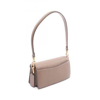 タビー20 ショルダーバッグ レザー グレー コーチ バッグ COACH
