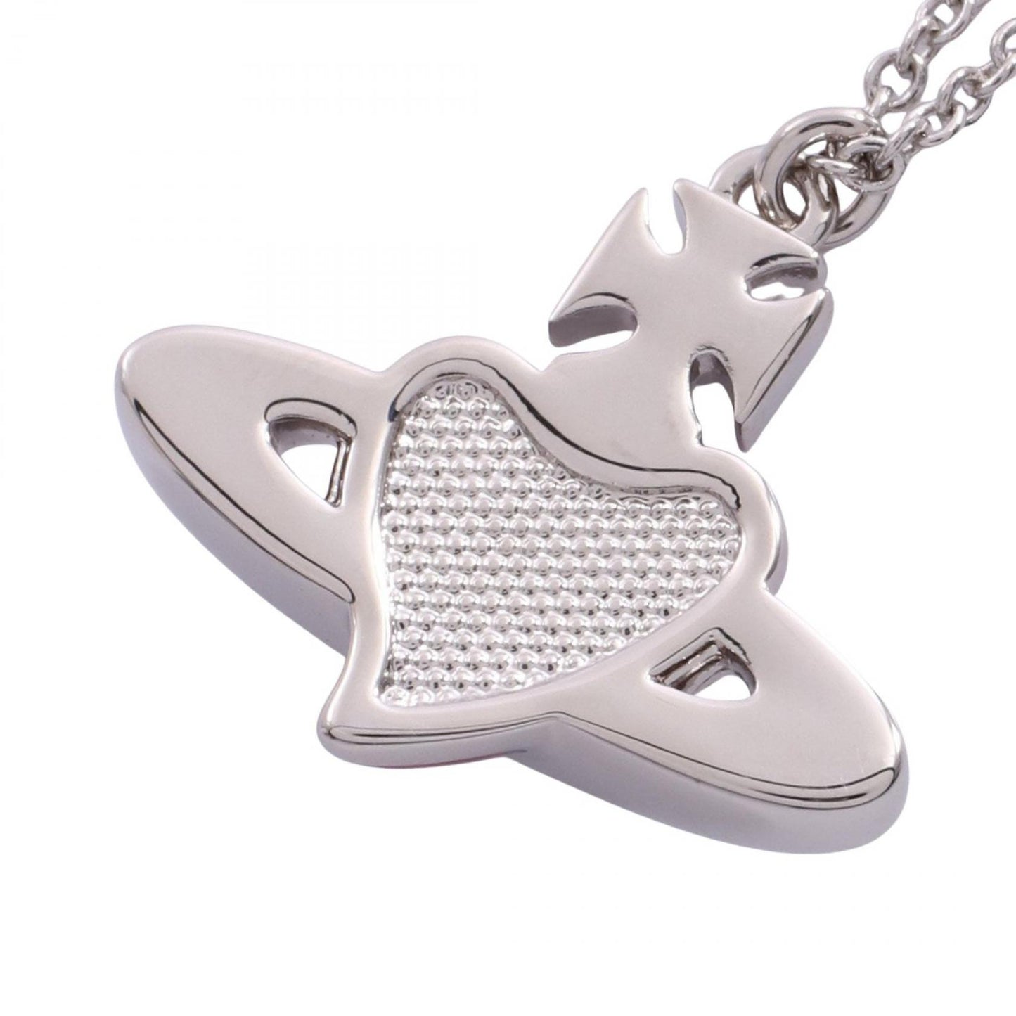 ディアマンテハート オーブ ネックレス ステンレススチール シルバー レッド ヴィヴィアンウエストウッド アクセサリー Vivienne Westwood