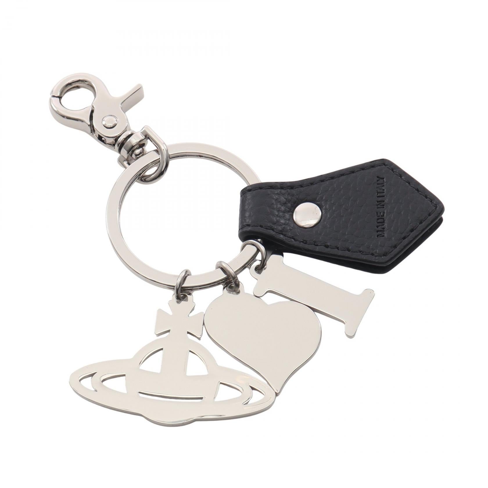 I LOVE ORB KEYRING キーホルダー その他 フェイクレザー シルバー