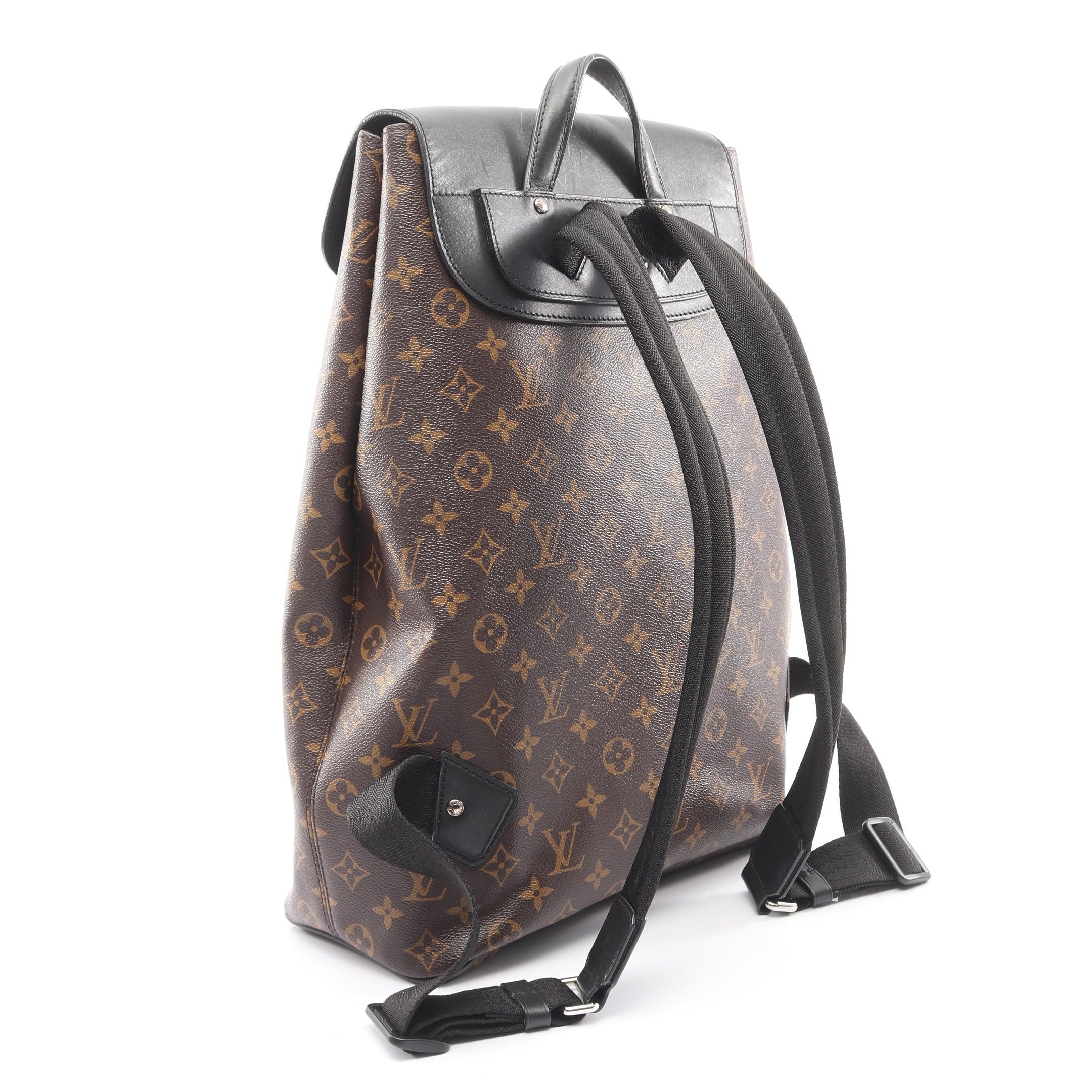 【極美品】ルイヴィトン モノグラムマカサー パルク リュックサック バックパック ルイヴィトンモノグラムマカサーパルクリュックサックバックパック【美
