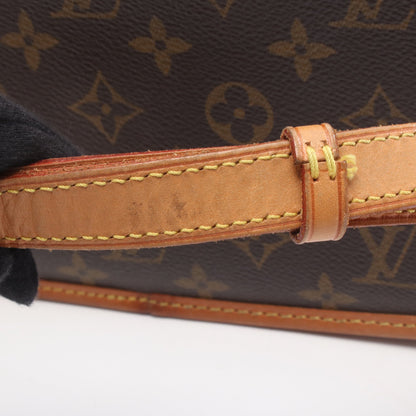 ソローニュ モノグラム ショルダーバッグ PVC レザー ブラウン ルイヴィトン バッグ LOUIS VUITTON
