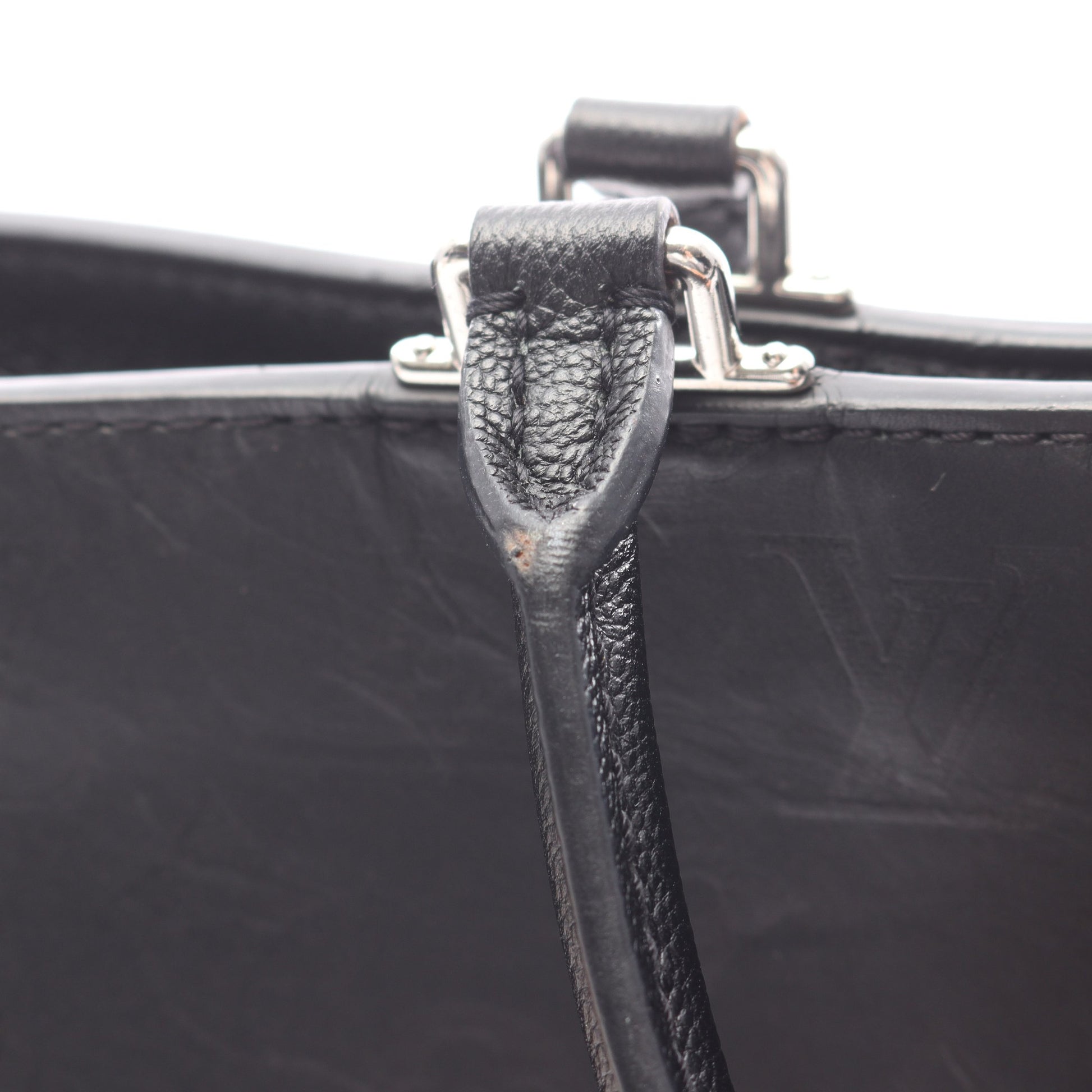 ヴェリー ジップ ノワール ハンドバッグ トートバッグ レザー ブラック 2WAY ルイヴィトン バッグ LOUIS VUITTON