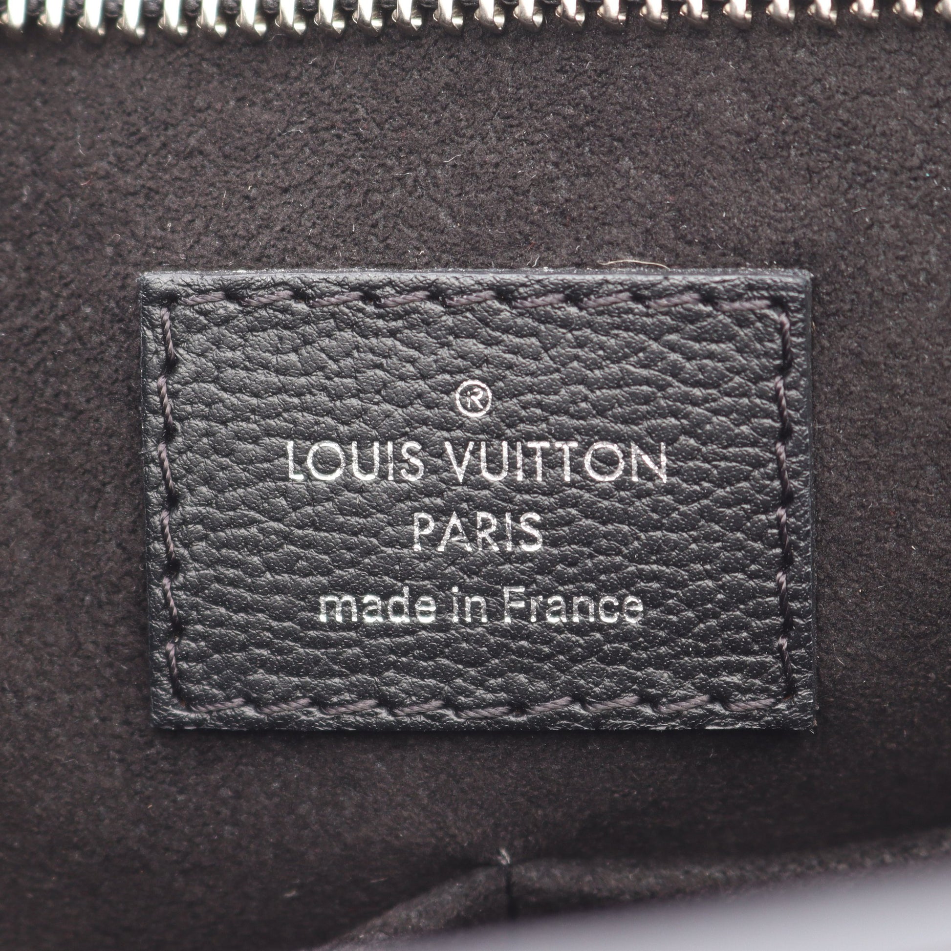 ヴェリー ジップ ノワール ハンドバッグ トートバッグ レザー ブラック 2WAY ルイヴィトン バッグ LOUIS VUITTON